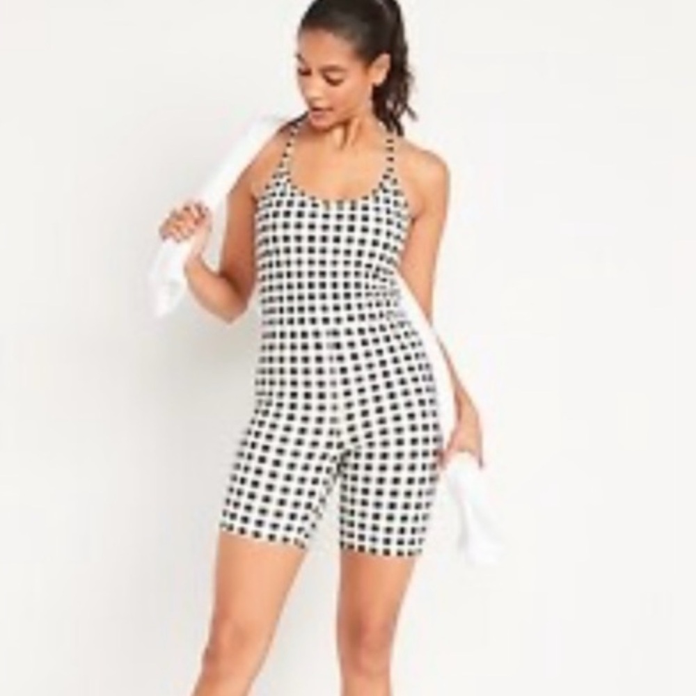 Old Navy Gingham Bodysuit